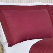 Kit: 1 Cobre-leito Casal Bouti de Microfibra Ultrasonic  + 2 Porta-travesseiros - Nature Rosa Barroque - Dui Design