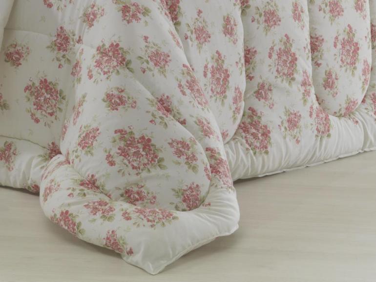Jogo de Cama Casal Percal 180 fios 100% Algodo - Nayade Coral - Dui Design