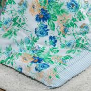 Jogo de Cama Casal 150 fios - Nice Azul - Dui Design