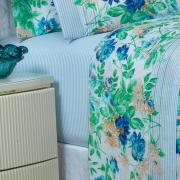 Jogo de Cama Casal 150 fios - Nice Azul - Dui Design