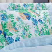 Jogo de Cama Casal 150 fios - Nice Azul - Dui Design