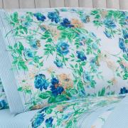 Jogo de Cama Casal 150 fios - Nice Azul - Dui Design