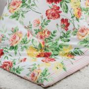 Jogo de Cama Casal 150 fios - Nice Rosa - Dui Design
