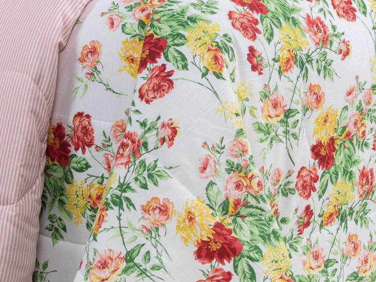 Jogo de Cama Casal 150 fios - Nice Rosa - Dui Design