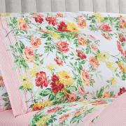 Jogo de Cama Casal 150 fios - Nice Rosa - Dui Design