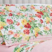 Enxoval Casal com Cobre-leito 7 peas 150 fios - Nice Rosa - Dui Design