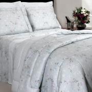 Jogo de Cama Casal Percal 300 fios 100% Algodo - Noble - Kacyumara