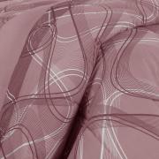 Edredom Casal Percal 200 fios - Normani Mauve - Dui Design