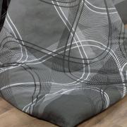 Jogo de Cama Queen Percal 200 fios - Normani Cinza - Dui Design