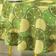 Toalha de Mesa Redonda 160cm - Orange Limo - Dui Design