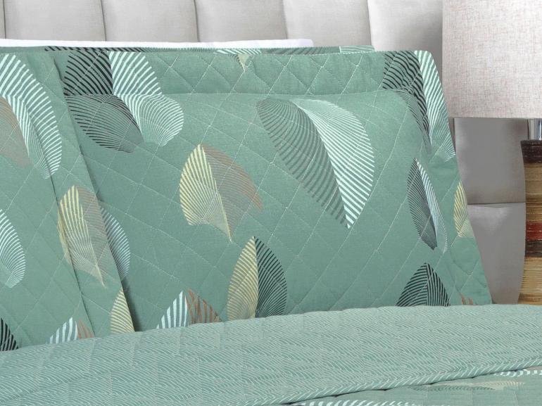 Enxoval King com Cobre-leito 7 pe�as 150 fios - Organi Confrei - Dui Design