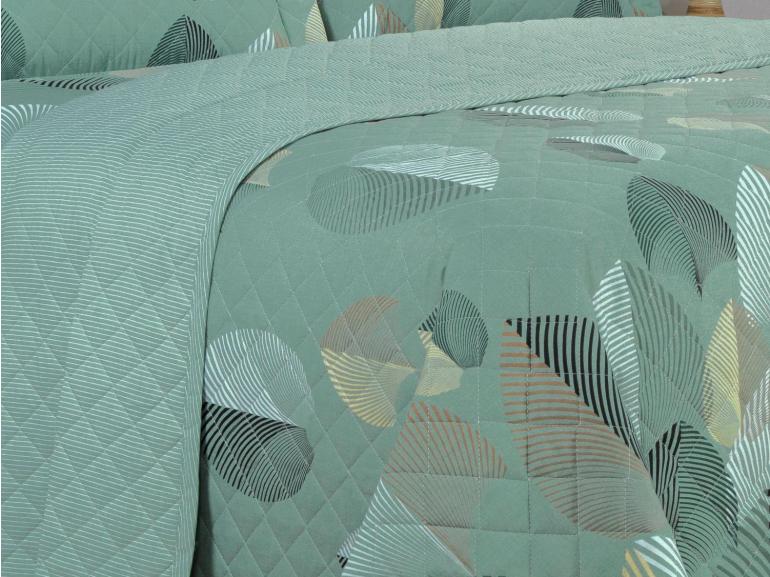 Enxoval King com Cobre-leito 7 pe�as 150 fios - Organi Confrei - Dui Design