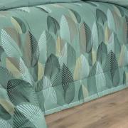 Enxoval King com Edredom 5 pe�as 150 fios - Organi Confrei - Dui Design