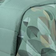 Enxoval King com Edredom 5 pe�as 150 fios - Organi Confrei - Dui Design