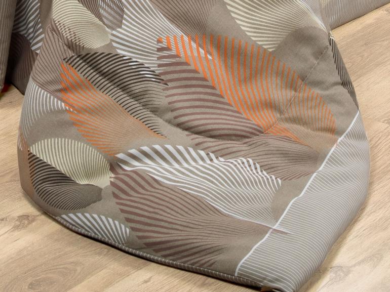 Jogo de Cama King 150 fios - Organi Taupe - Dui Design