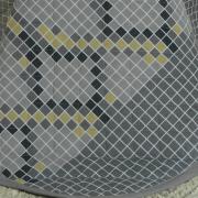 Kit: 1 Cobre-leito Solteiro + 1 Porta-travesseiro 150 fios - Orin Cinza - Dui Design