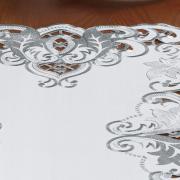 Trilho de Mesa com Bordado Richelieu 40x85cm Avulso - Orion Natural - Dui Design