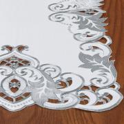 Trilho de Mesa com Bordado Richelieu 40x85cm Avulso - Orion Natural - Dui Design