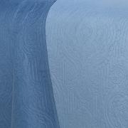 Kit: 1 Cobre-leito Casal Bouti de Microfibra Ultrasonic  + 2 Porta-travesseiros - Ornare Azul Sky - Dui Design