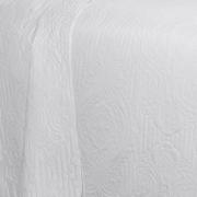 Kit: 1 Cobre-leito Queen Bouti de Microfibra Ultrasonic  + 2 Porta-travesseiros - Ornare Branco - Dui Design