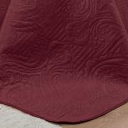 Kit: 1 Cobre-leito Queen Bouti de Microfibra Ultrasonic  + 2 Porta-travesseiros - Ornare Rosa Barroque - Dui Design