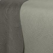 Kit: 1 Cobre-leito Queen Bouti de Microfibra Ultrasonic  + 2 Porta-travesseiros - Ornare Stone - Dui Design
