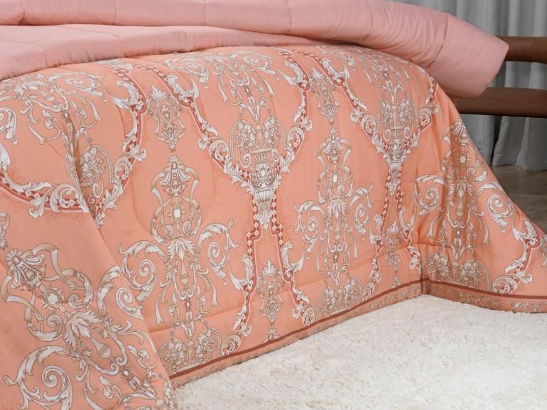 Jogo de Cama King 150 fios - Ornato Terracota - Dui Design