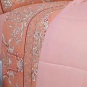 Jogo de Cama King 150 fios - Ornato Terracota - Dui Design