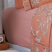 Jogo de Cama King 150 fios - Ornato Terracota - Dui Design