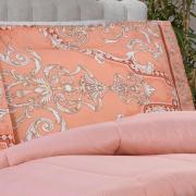 Jogo de Cama King 150 fios - Ornato Terracota - Dui Design