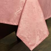 Toalha de Mesa Fcil de Limpar Retangular 10-12 Lugares 160x320cm - Ornato Rosa Velho - Dui Design
