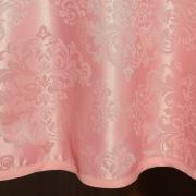 Toalha de Mesa Fcil de Limpar Redonda 180cm - Ornato Rosa Velho - Dui Design
