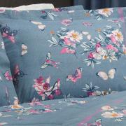 Jogo de Cama Casal 150 fios - Orvalho Azul - Dui Design
