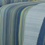 Jogo de Cama Casal Percal 180 fios - Tokyo Indigo - Dui Design