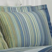 Jogo de Cama Casal Percal 180 fios - Tokyo Indigo - Dui Design