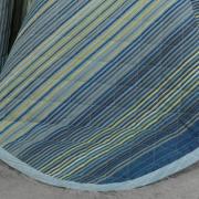 Kit: 1 Cobre-leito Solteiro + 1 Porta-travesseiro Percal 180 fios - Tokyo Indigo - Dui Design