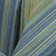 Kit: 1 Cobre-leito Solteiro + 1 Porta-travesseiro Percal 180 fios - Tokyo Indigo - Dui Design