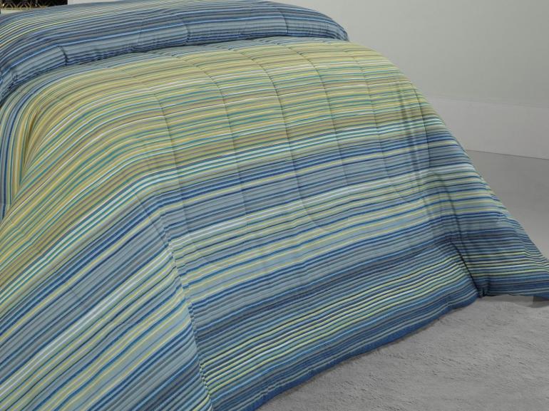 Edredom Casal Percal 180 fios - Tokyo Indigo - Dui Design