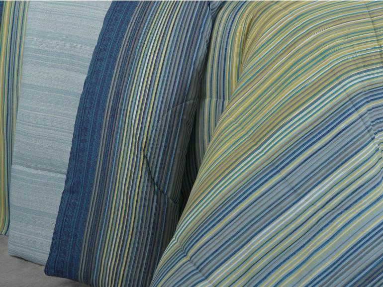 Edredom Casal Percal 180 fios - Tokyo Indigo - Dui Design