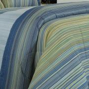 Edredom Casal Percal 180 fios - Tokyo Indigo - Dui Design