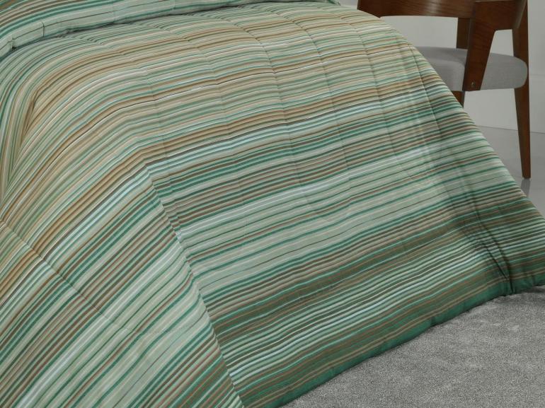 Jogo de Cama Casal Percal 180 fios - Tokyo Confrei - Dui Design