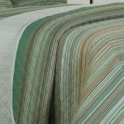 Kit: 1 Cobre-leito King + 2 Porta-travesseiros Percal 180 fios - Tokyo Confrei - Dui Design