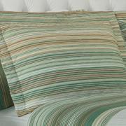 Kit: 1 Cobre-leito King + 2 Porta-travesseiros Percal 180 fios - Tokyo Confrei - Dui Design