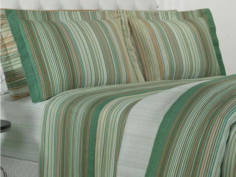 Edredom Casal Percal 180 fios - Tokyo Confrei - Dui Design