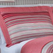 Kit: 1 Cobre-leito King Bouti de Microfibra Ultrasonic Estampada + 2 Porta-travesseiros - Osaka Rosa Barroque - Dui Design