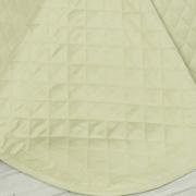 Kit: 1 Cobre-leito Casal + 2 porta-travesseiros Cetim 300 fios - Ottawa Marfim - Dui Design