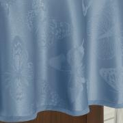 Toalha de Mesa Fácil de Limpar Redonda 180cm - Papillon Jeans - Dui Design