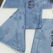 Kit: 4 Guardanapos 50x50cm - Papillon Jeans - Dui Design