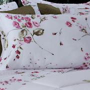 Edredom Casal Percal 300 fios 100% Algodo - Paris Rosa - Kacyumara