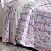 Enxoval Casal com Cobre-leito 7 peas Percal 200 fios 100% Algodo - Passione Lils - Corttex